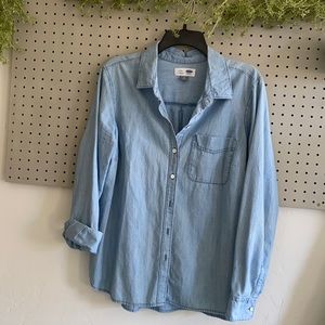 Old Navy Chambray Button Down